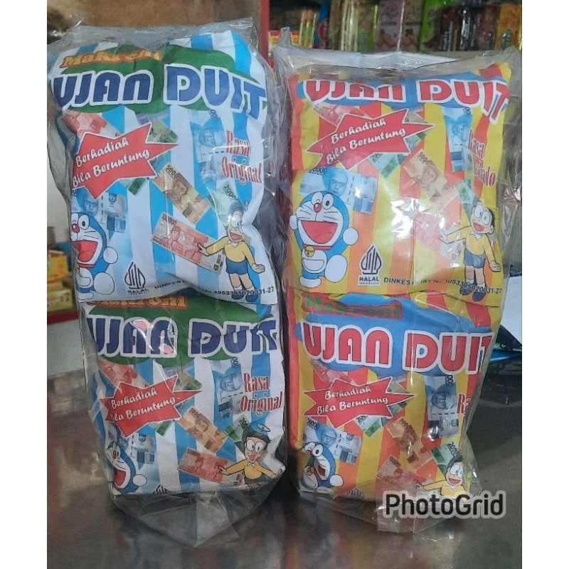 

Jajan viral Ujan Duwit | Banjir Duwit 1 Pack isi 10 pcs