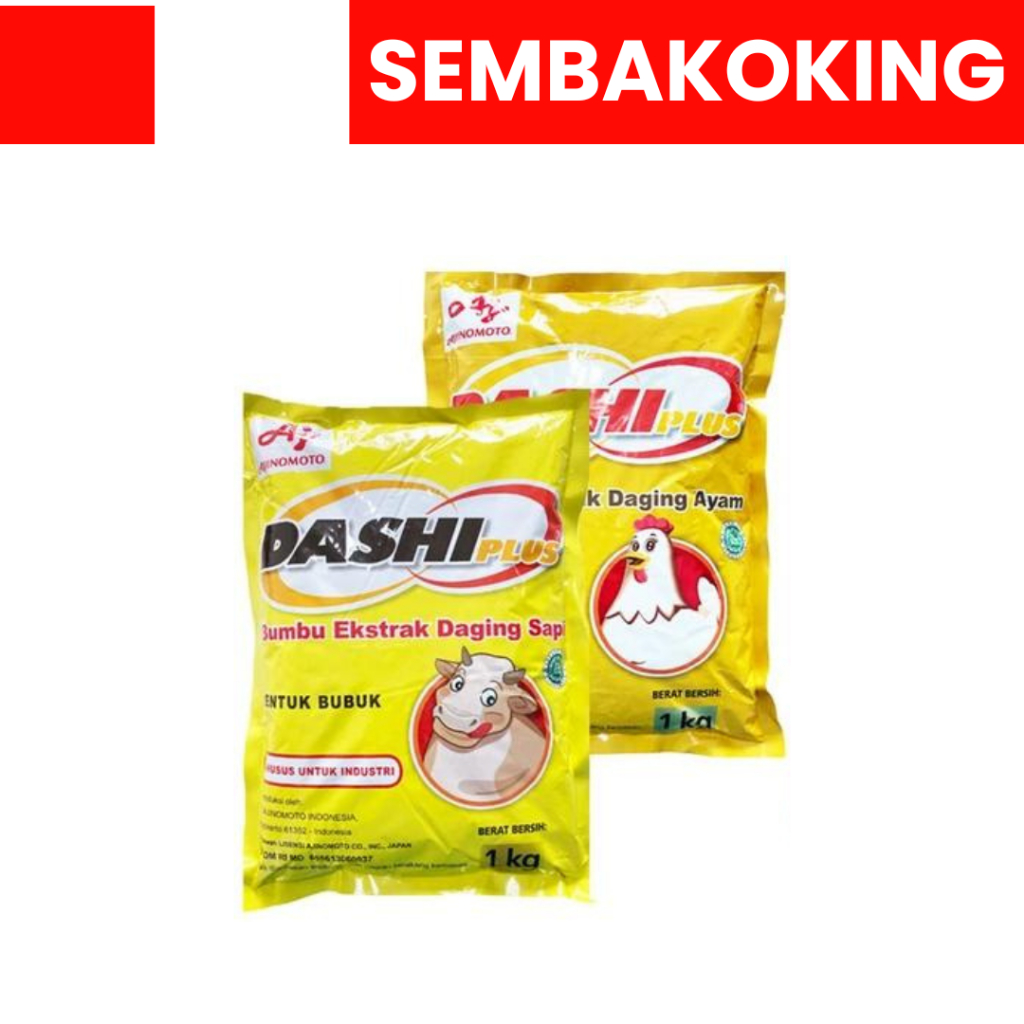 DASHI PLUS AJINOMOTO KALDU SAPI AYAM 1KG