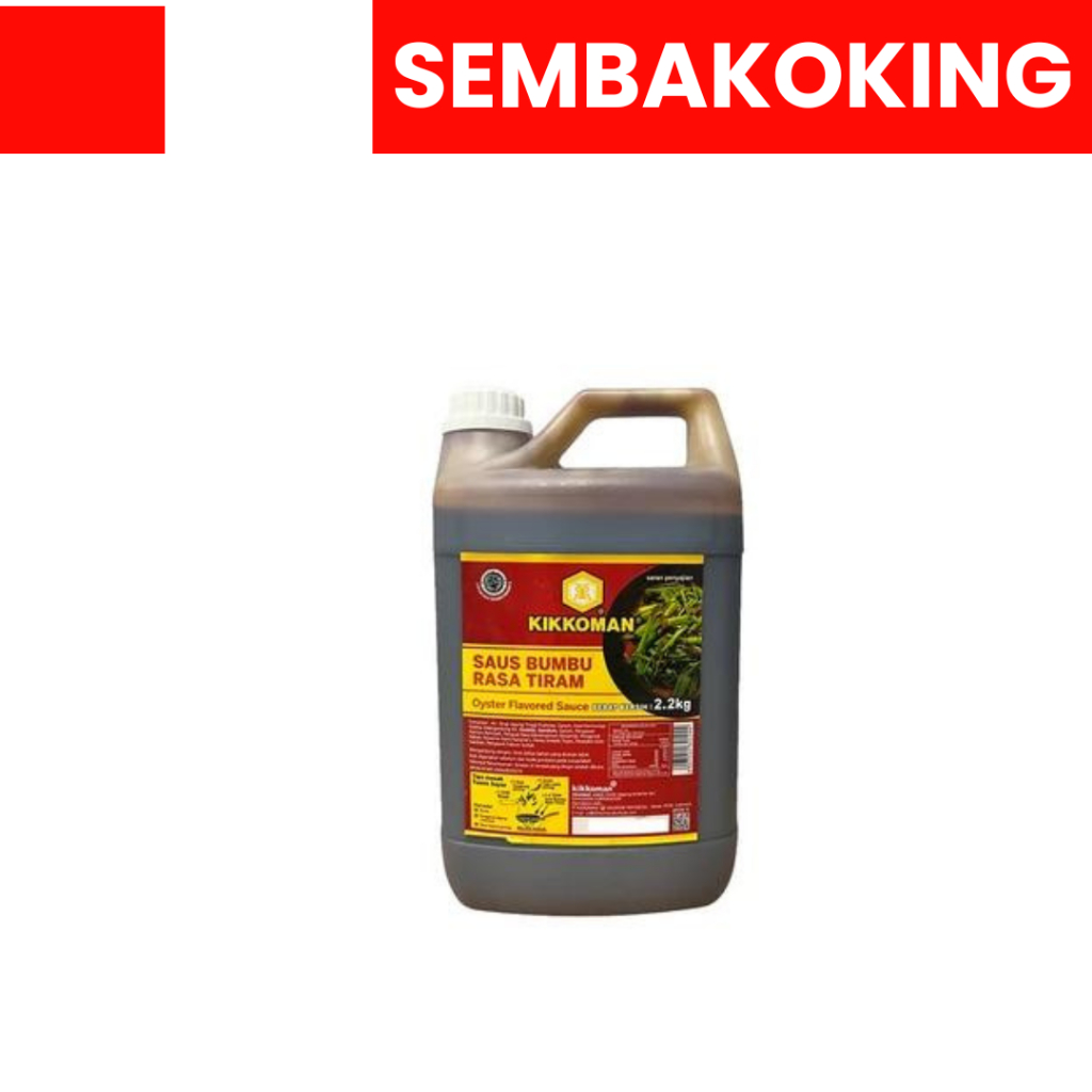

KIKKOMAN SAUYS TIRAM JERIGEN 2.2KG OYSTER SAUCE