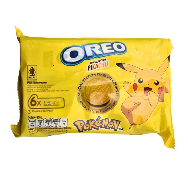 

Oreo pikachu 165gr isi 6 pcs harga termurah