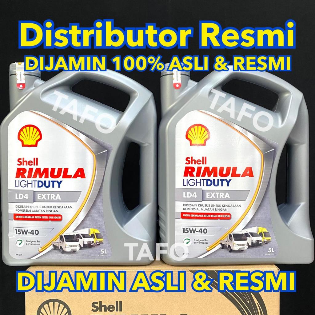 SHELL RIMULA LD4 15W-40 DIESEL ORIGINAL / SHELL RIMULA LD4 15W40