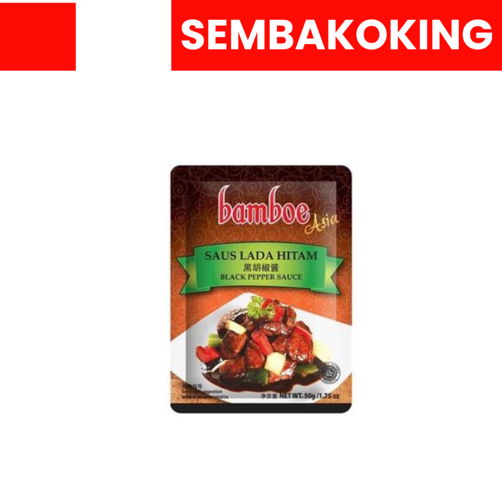 

Bamboe Saos Lada Hitam 50 gr BAMBOE SAOS LADA HITAM 50GR