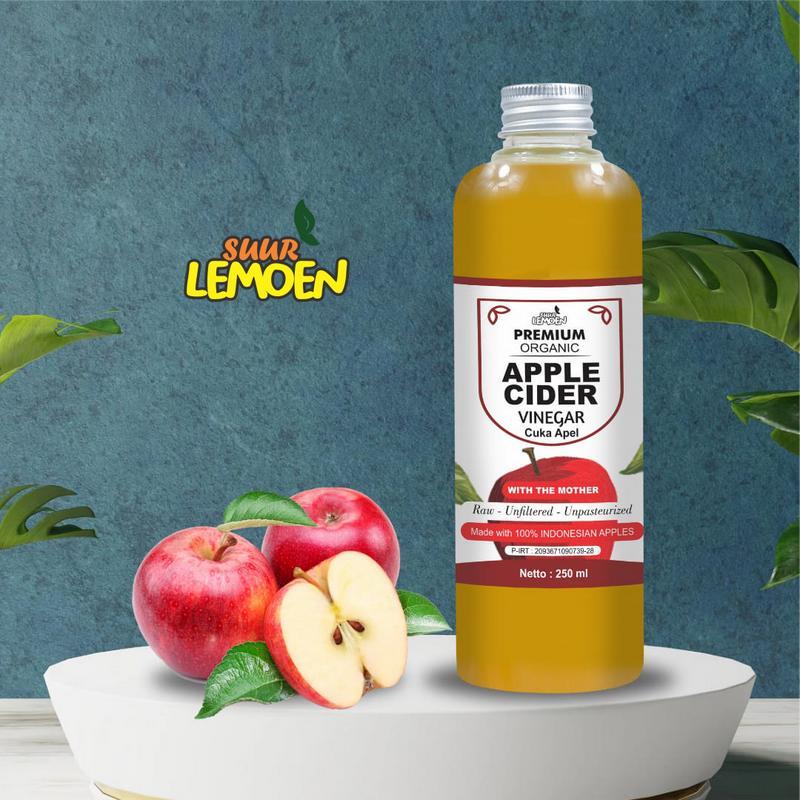 

Cuka Apel Premium Apple Cider Vinegar Organic With Mother 250ml