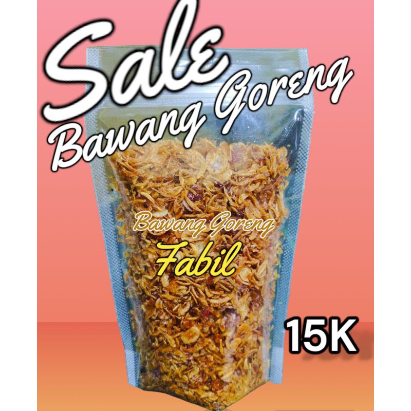 

Bawang Goreng Asli Murni Bawang Bawang Goreng.75gr
