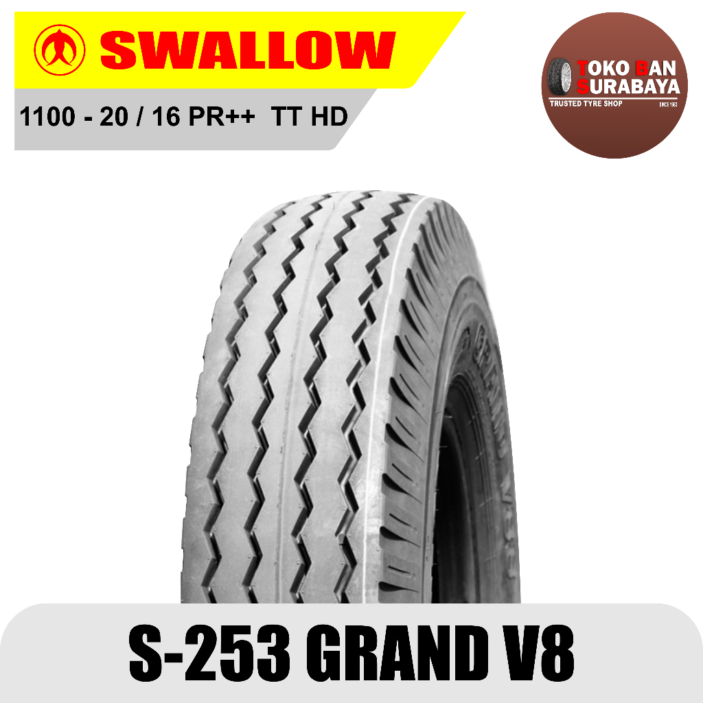Ban truk swallow grand v8 1100 - 20 / 16 PR++  TT HD