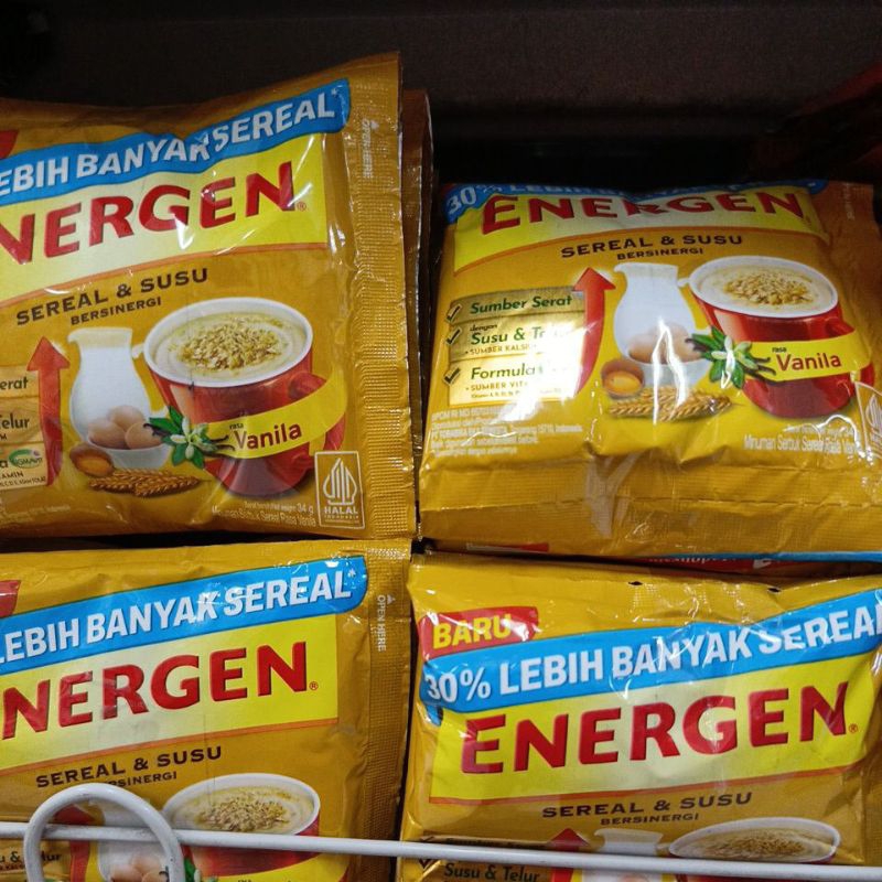 

energen sereal susu isi 5 sachet