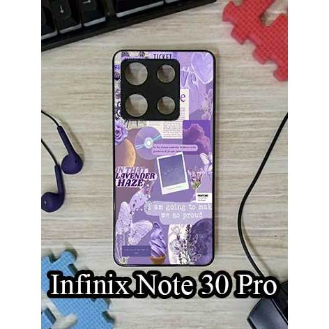 CASE INFINIX NOTE 30 PRO - HARDCASE GLOSSY  INFINIX NOTE 30 PRO - CASE KEREN - HARDCASE KACA  INFINI