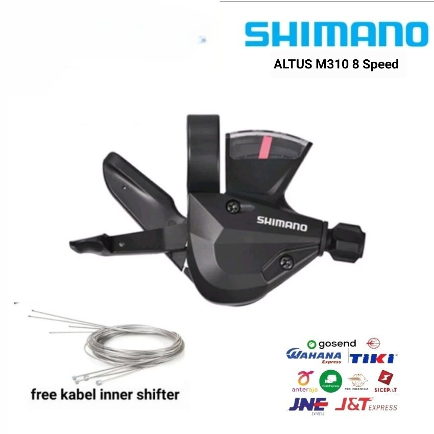 Shifter Sepeda Shimano ALTUS M310 8 Speed Operan Gigi Sepeda Shimano