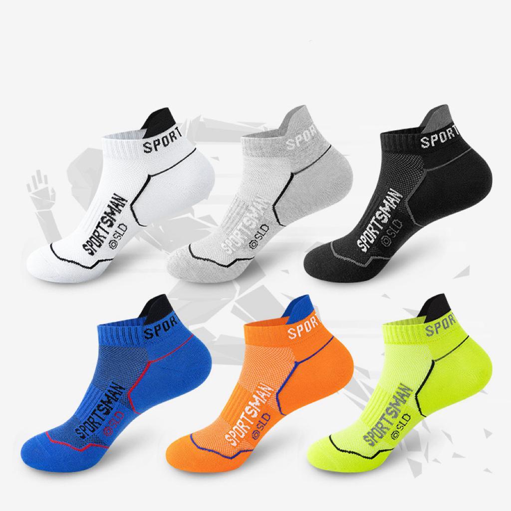 Kaos Kaki Pria Sport Gym /  Kaos Kaki Sepak Bola / Kaos Kaki Pendek Pria Sport Tebal Olahraga Gym La