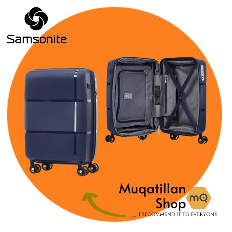 Koper Samsonite Interlace size 20 inch ringan