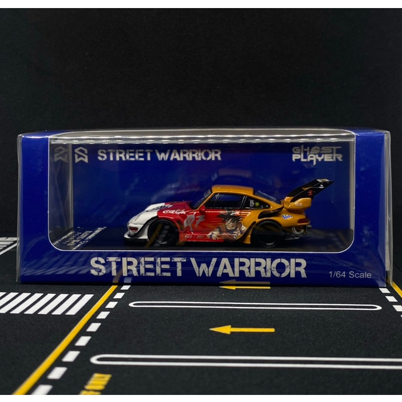 Street Warrior x Ghost Player Porsche RWB 964 Dragon Ball Z Son Go Ku Limited Edition