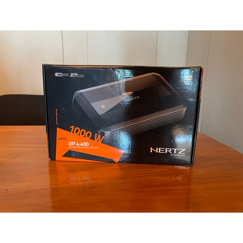 POWER HERTZ DP 4.400 4 CHANNEL POWER AMPLIFIER HIRES AUDIO