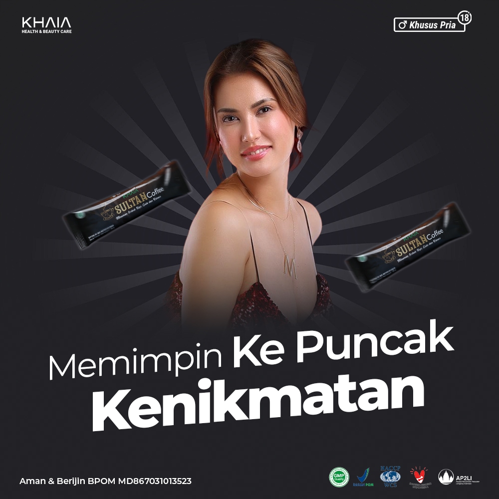 

KHAIA Sultan Coffe | Kopi Pria Tahan Lama Stamina Kuat Energik Cod