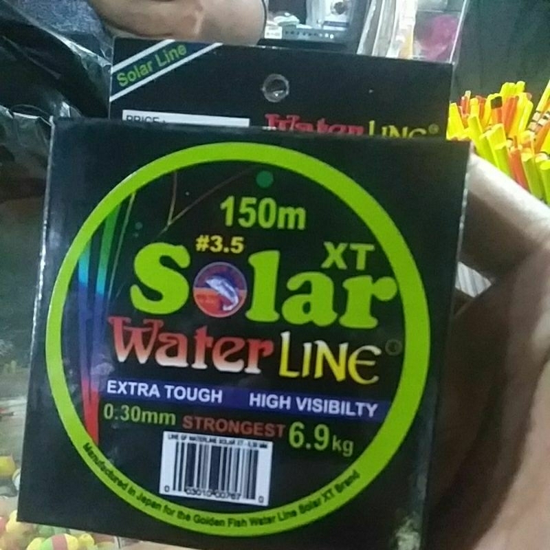 senar pancing waterline solar xt 150m