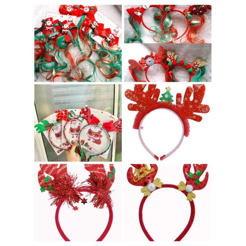 Bando/Bando anak & dewasa/Bando natal/Bando perayaan natal/Bando Merry Christmas