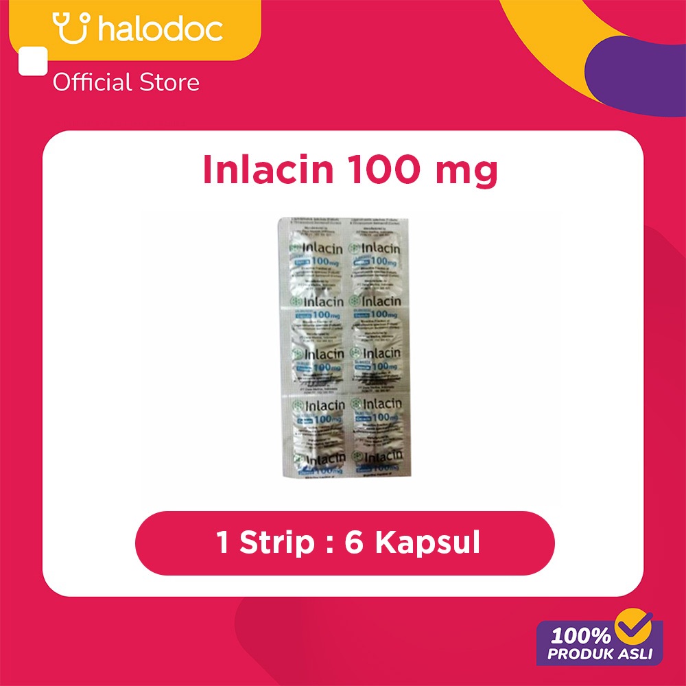 Inlacin 100 mg 6 Kapsul