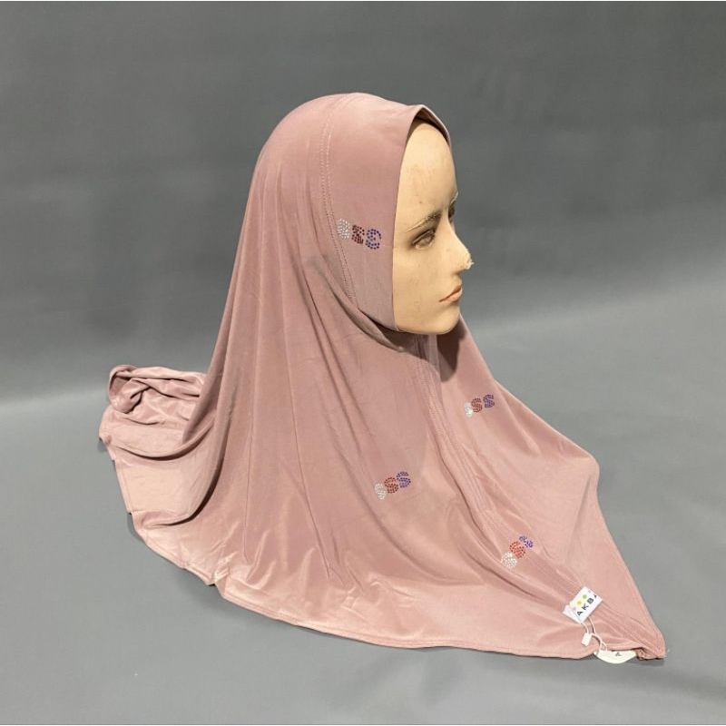 Hijab Akbar Swaroski SSS sisesa Kerudung swaroski SSS viral, kerudung dewasa, hijab daily murah banj