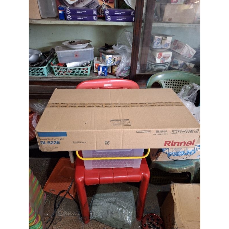 Kompor Rinnai 2 Tungku 522E Stainless Steel / Kompor Rinnai 2 Tungku / Kompor Rinnai 522E / Kompor R