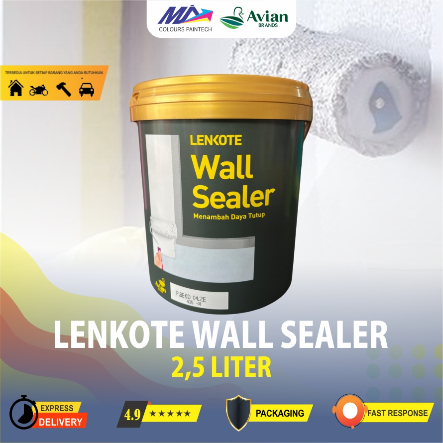 AVIAN LENKOTE WALL SEALER CAT DASAR TEMBOK 2,5 LITER