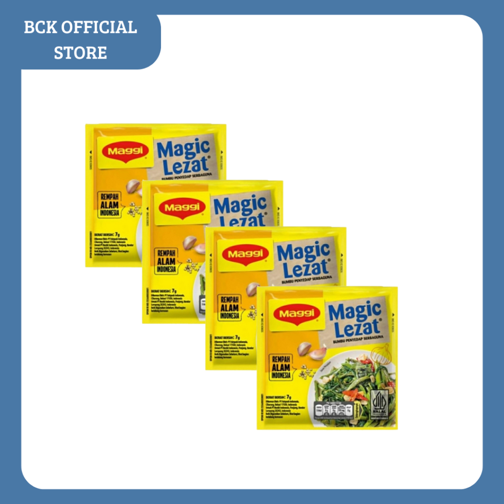 

Maggi Maguc Lezat 12*7gr (renteng)