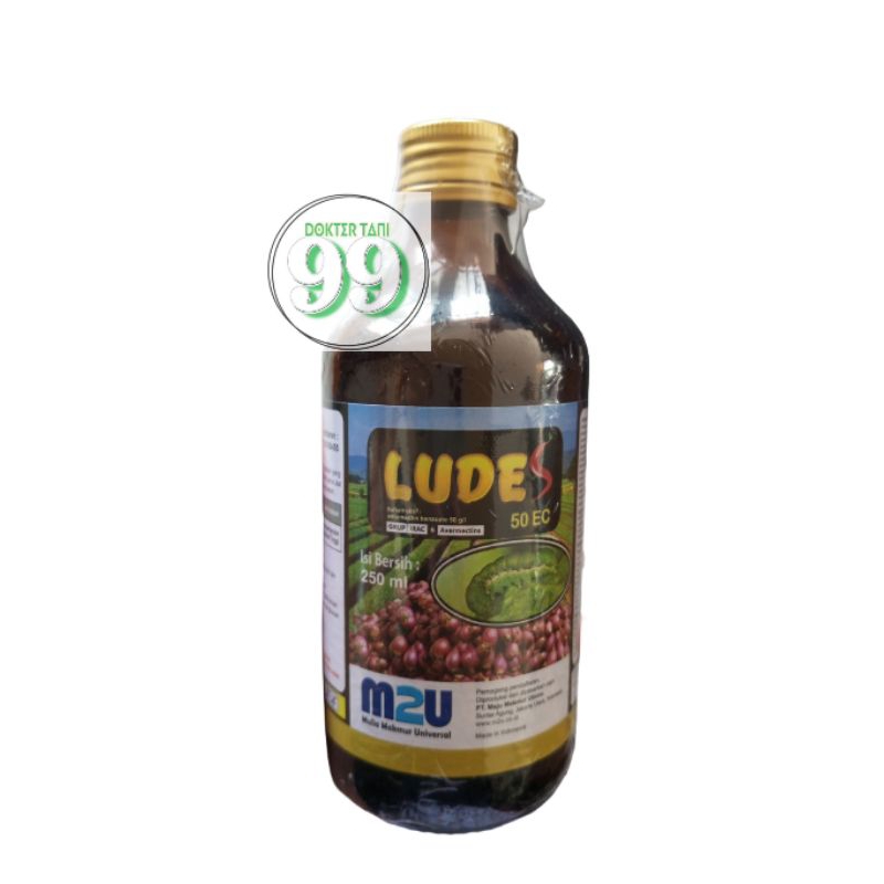 Insektisida Ludes 50 EC 250ml Pembasmi Ulat paling ampuh