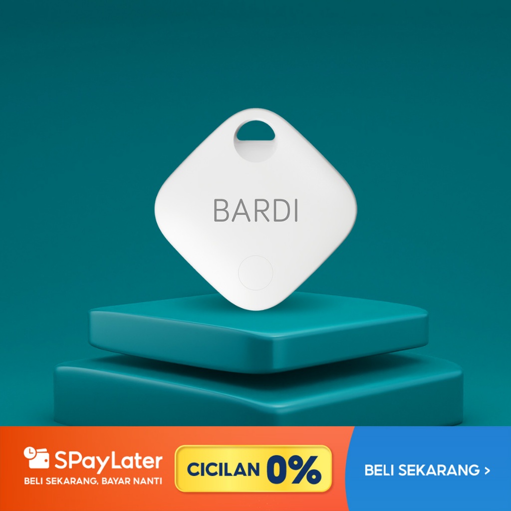 BARDI Smart Tag Bluetooth iOS Android Support | Smart Tracker | Pelacak GPS | Air Tag