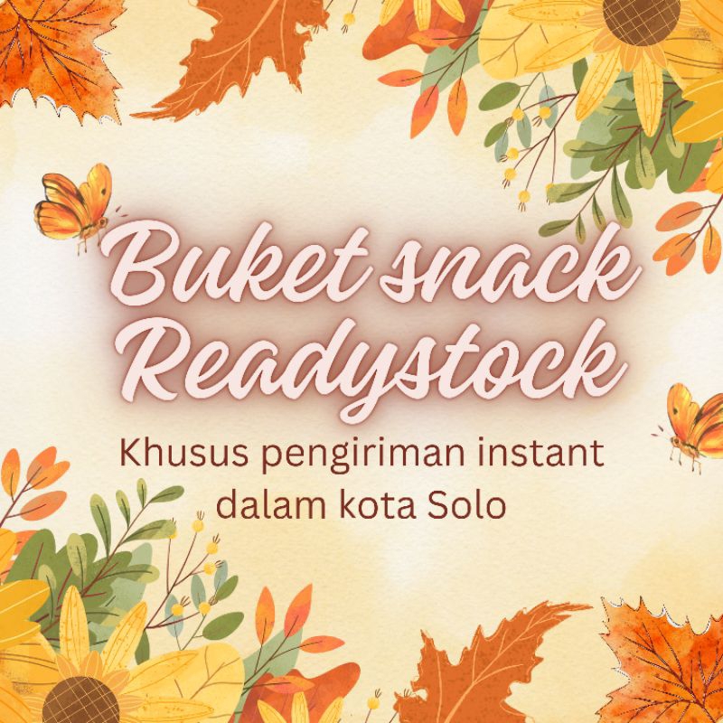 

Ajisai.flo Buket Snack Ready Stock Langsung kirim khusus dalam kota