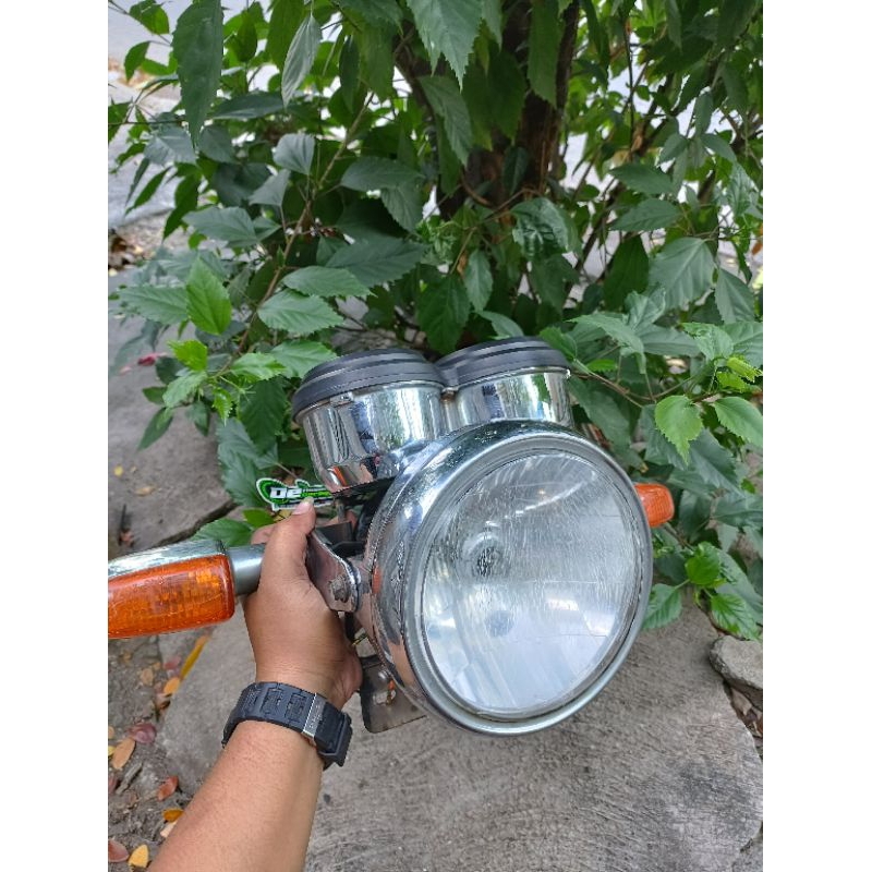 LAMPU DEPAN SET TIGER2000 TILAM TILAS ORIGONAL COPOTAN MOTOR