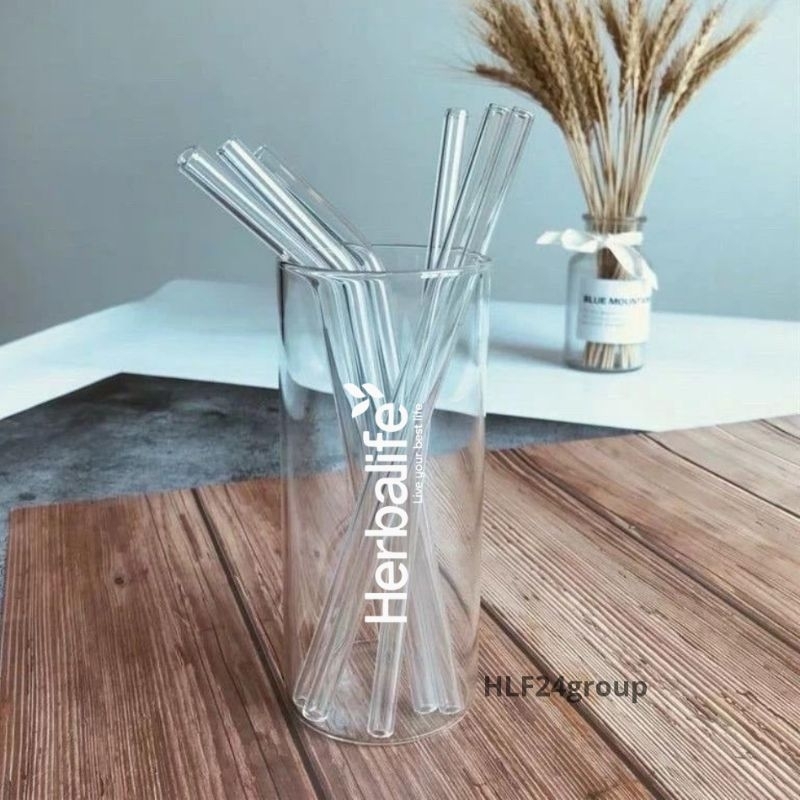 SEDOTAN KACA GLAS COllagen-CLEAR 20cm | BENING | TRANSPARAN