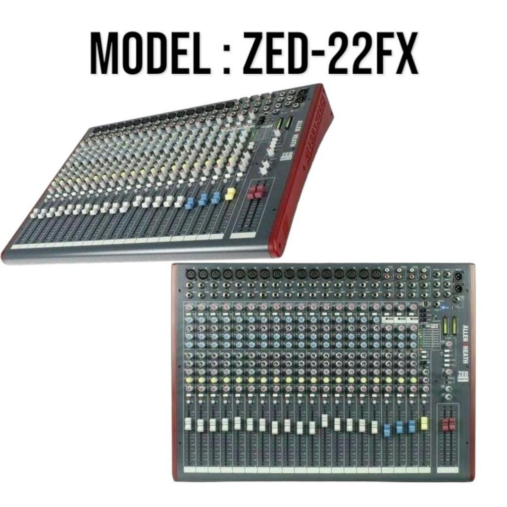 Mixer Audio Allen & Heath ZED-22FX / ZED22FX / ZED 22 FX