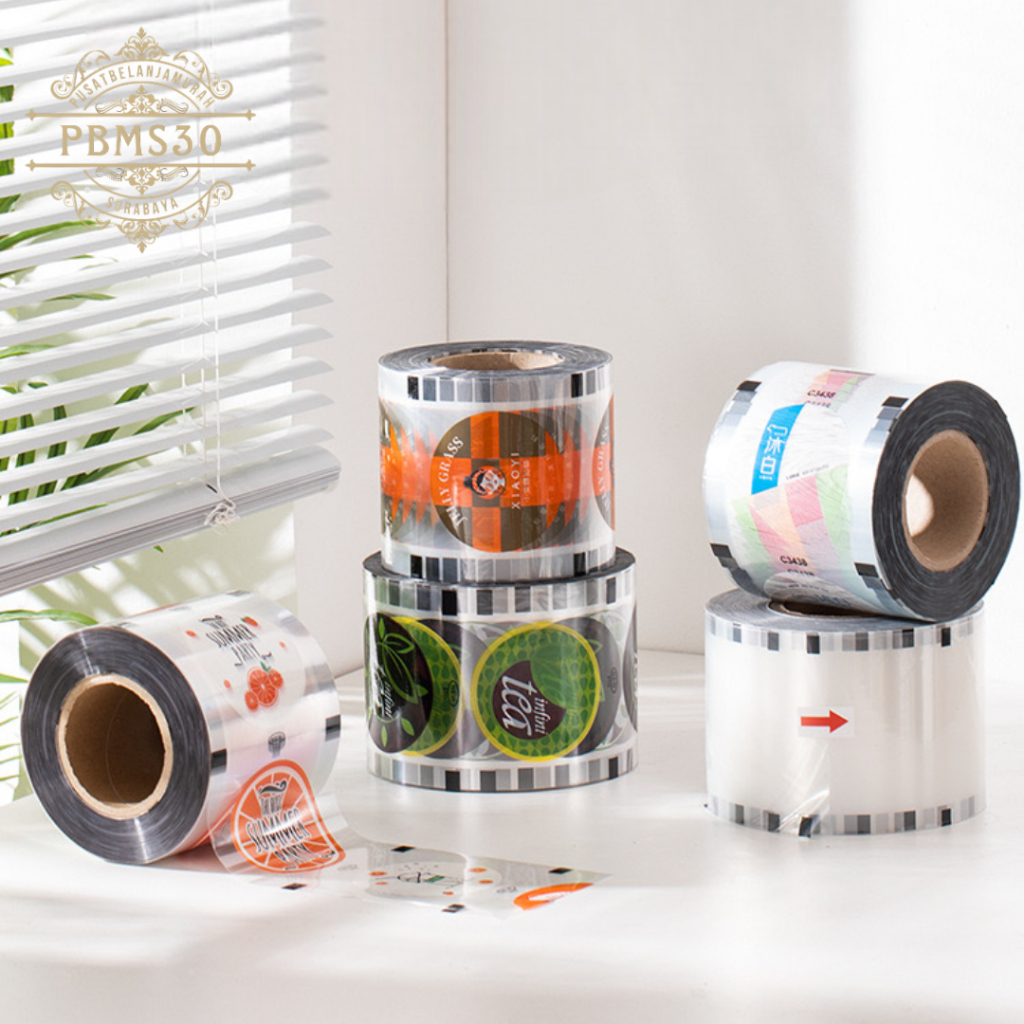 Plastik Lid Cup Sealler 1200 Plastik Press Gelas Polos Motif Cup Seal Gelas Plastik Tutup Gelas Plas