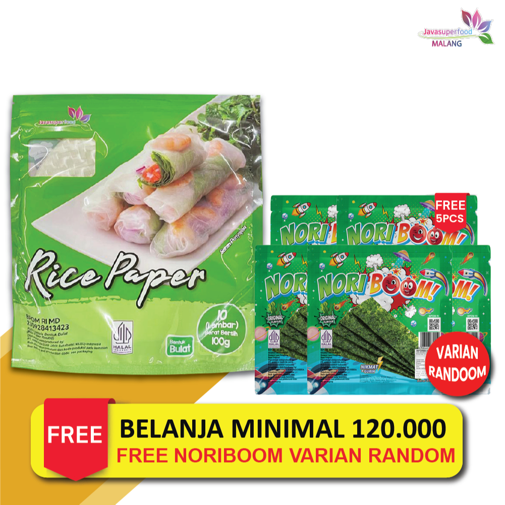 

[Halal] Rice Paper / Banh Trang High Quality Rice Paper 22cm / Kulit Lumpia Vietnam Rice Paper / rice roll spring roll