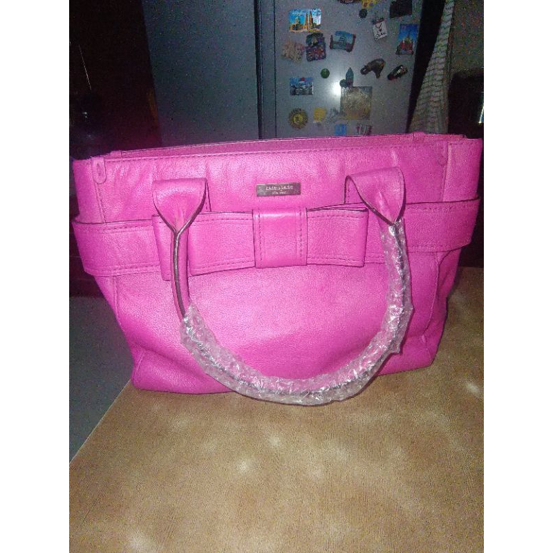 (Preloved Pedas) Kate** Spade** Quinn Villabella Fuschia Tote Bag