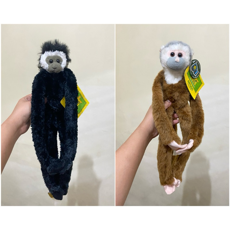 Boneka Karakter Monyet Tangan & Kaki Panjang Lucu size 46cm Original / Boneka Animal Karakter Monkey