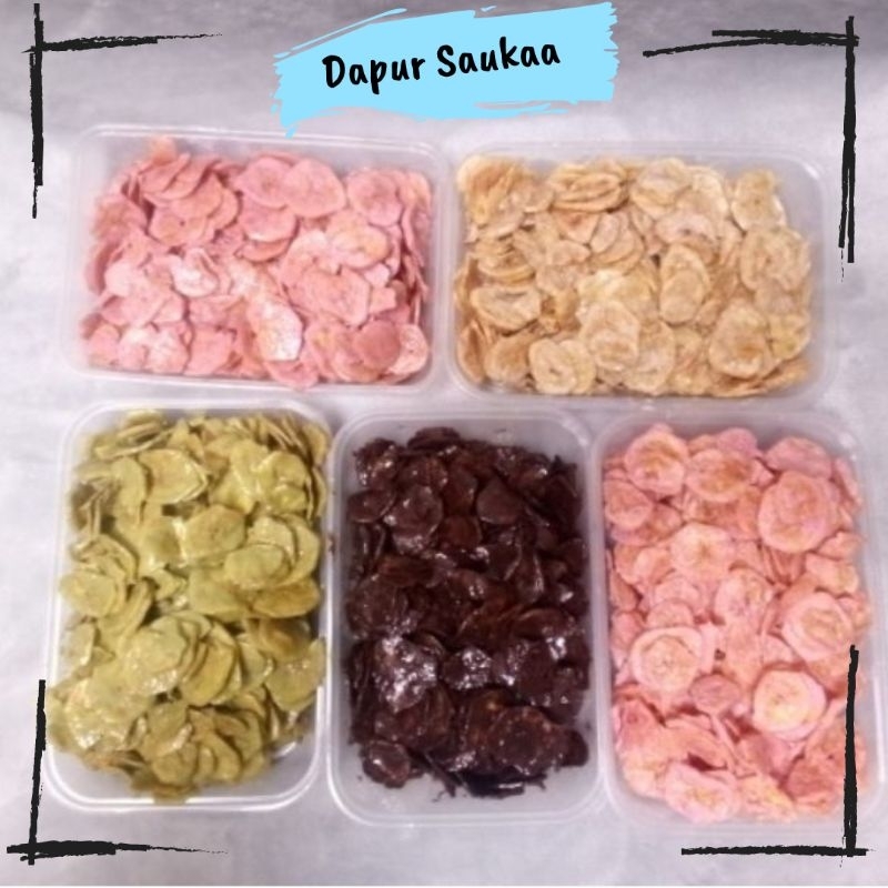 

KERIPIK PISANG LUMER 250gr