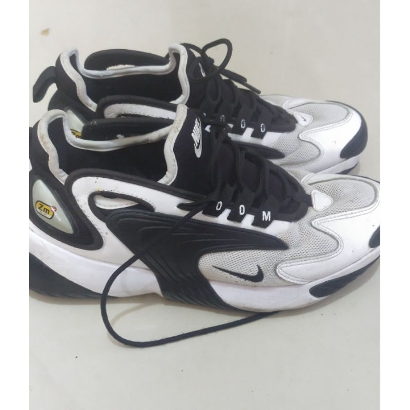 NIKE Zoom 2K ZM Air 2000 ORI Sneakers White/Black Size 39/25cm