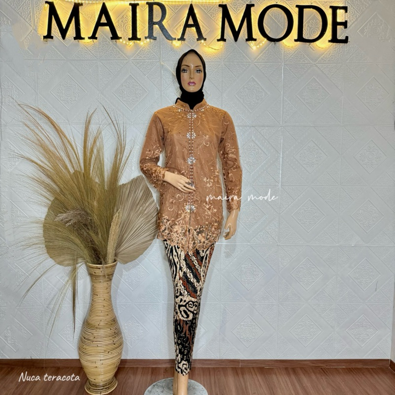 Set Kebaya encim premium / Set kebaya encim payet / setelan kebaya payet modern / Set kebaya wisuda 
