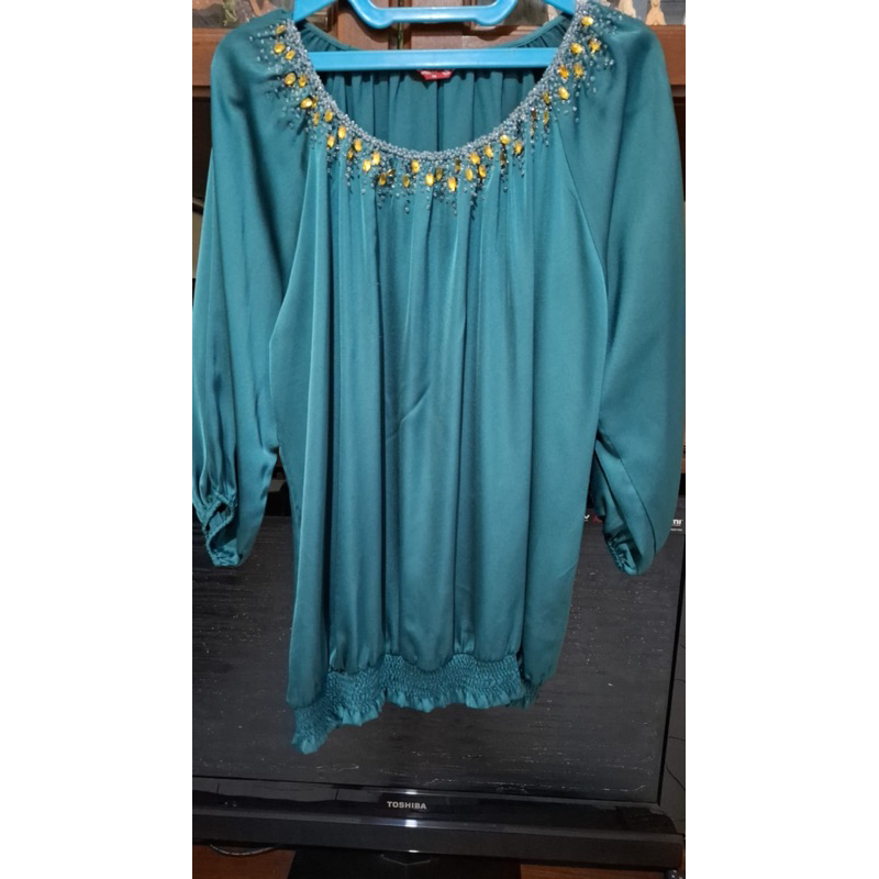 BLUS WANITA BRILLIANT GIRL UKURAN BESAR BARU