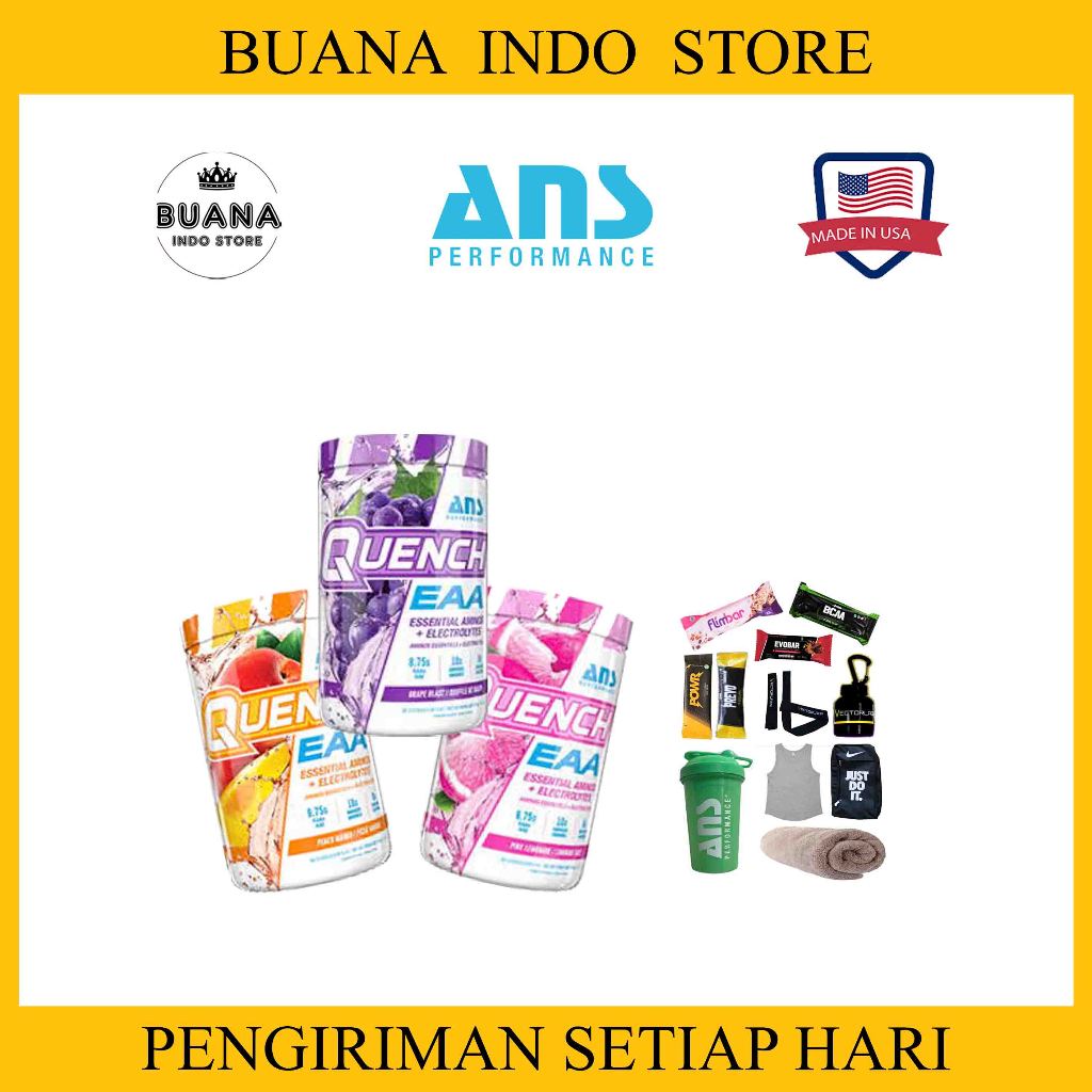 ANS Quench EAA BCAA ELECTROLYTES 30 Serving - Suplemen GYM Fitnes
