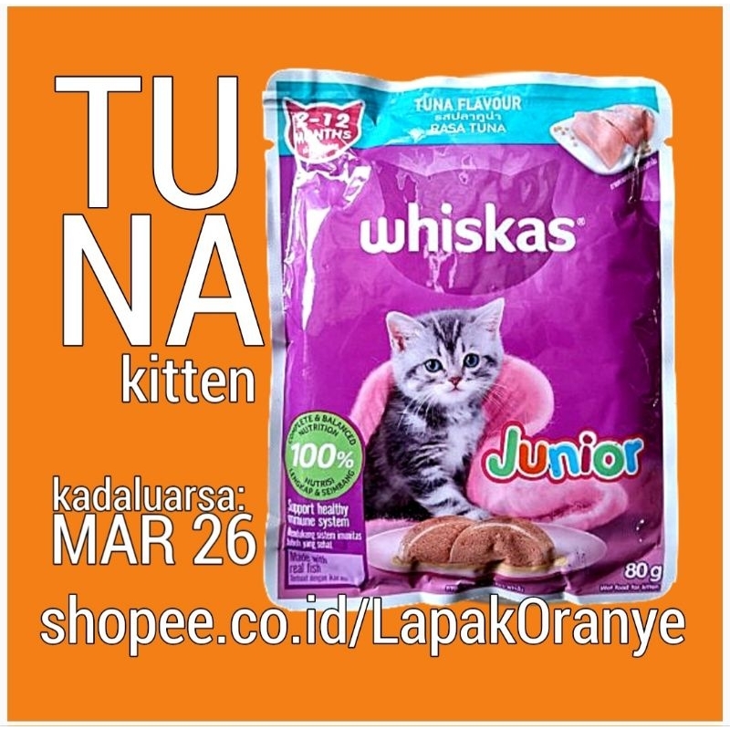 WHISKAS POUCH kadaluarsa 2026