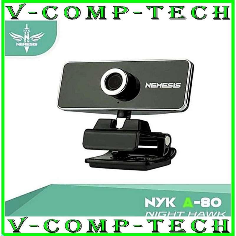Webcam NYK A80 Nemesis Night Hawk Streamer Webcam Gaming HD / WEBCAM NYK NEMESIS A80