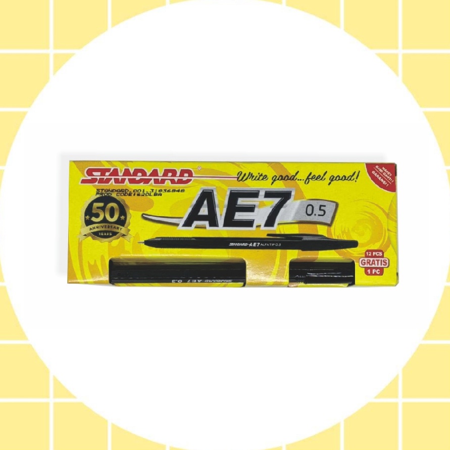 

WOW Standard Pen AE7 Alfatip 5 Pulpen Pena Ballpoint