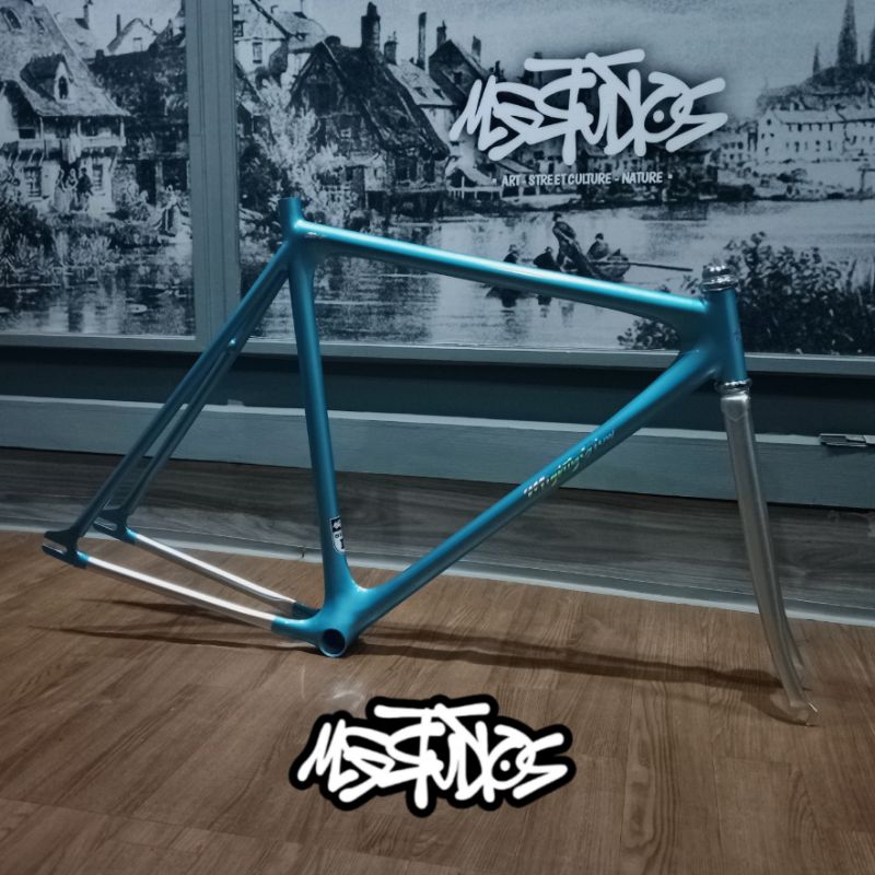 BSV01 FRAMESET . mighty glow studio . mightyglow fixie . sepeda fixie . frame fixie . fullbike fixie
