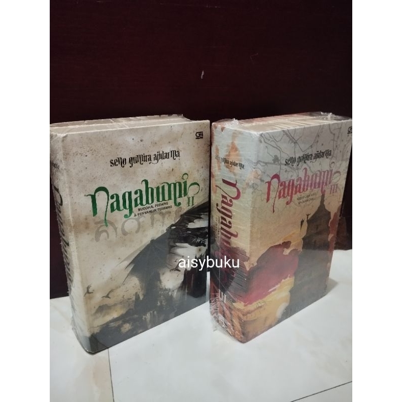 ORI segel Hardcover Nagabumi 2 3 Seno Gumira Ajidarma