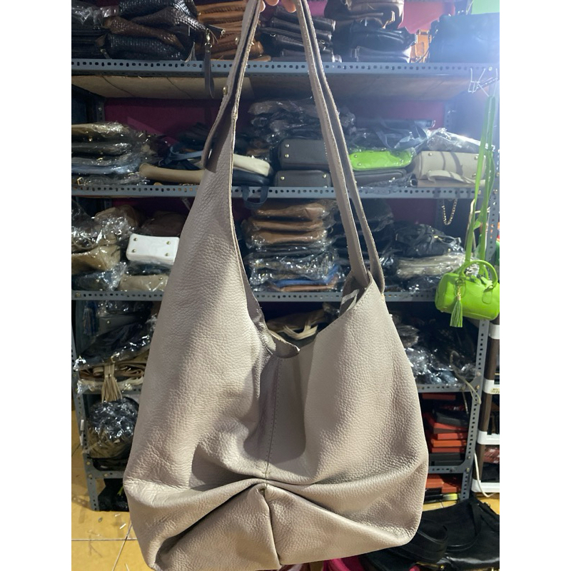 TOTE HOBO KULIT ASLI SAPI