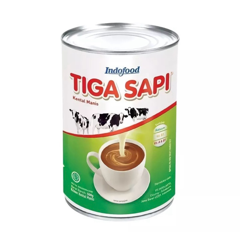 

Susu kental manis tiga sapi rasa vanilla