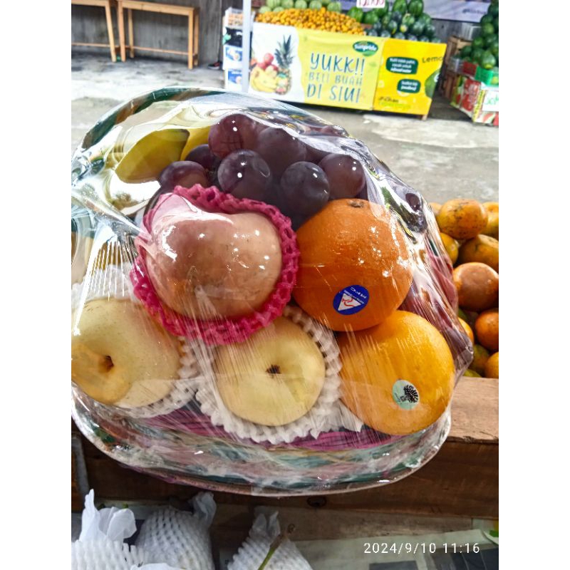 

Parcel buah ukuran kecil