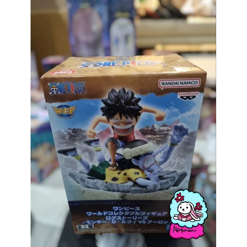 Bandai WCF Action Figure Original One Piece Luffy x Arlong