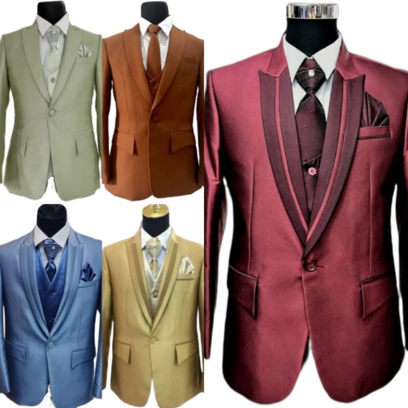 jas pengantin pria/ jas formal / pakaian pengantin pria