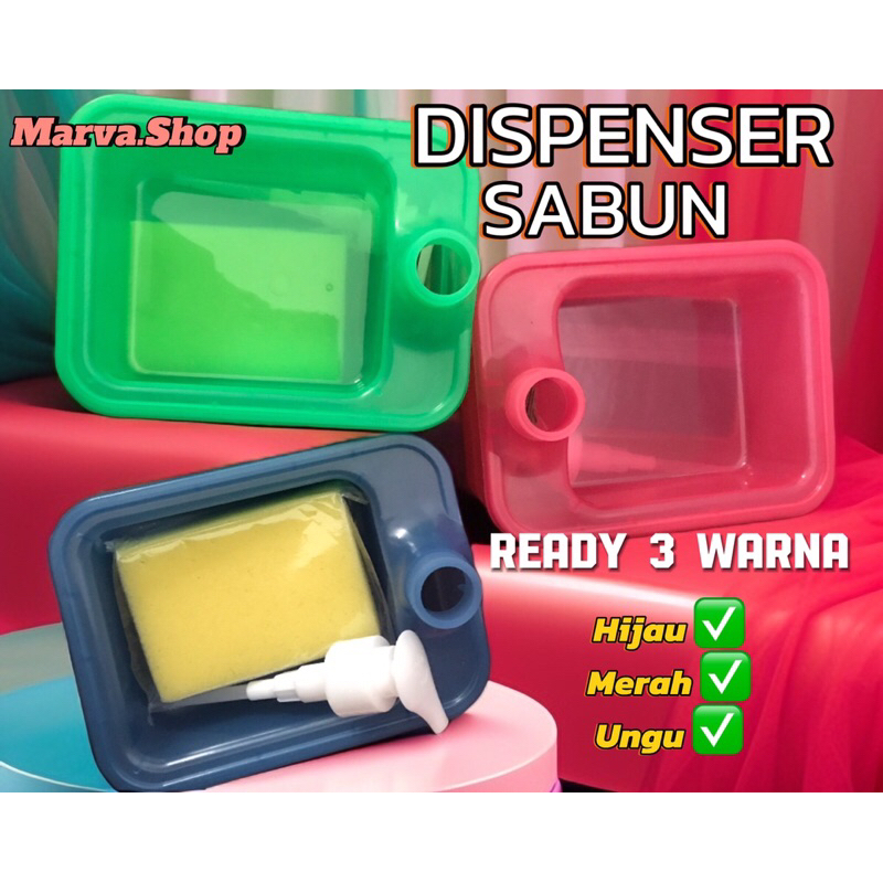 Dispenser sabun cuci piring/ tempat sabun cuci piring